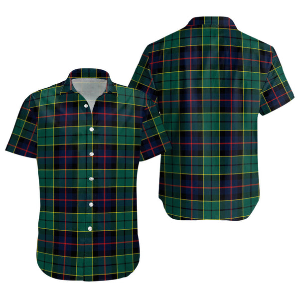Forsyth Modern Clan Badge Tartan Short Sleeve Shirt