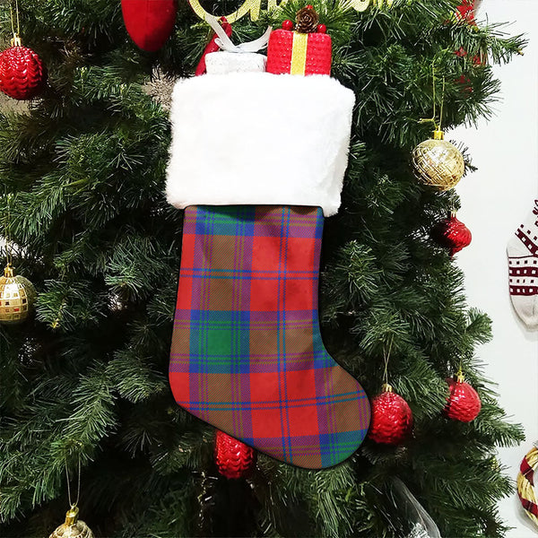 Fotheringham Modern Clan Badge Tartan Christmas Stocking