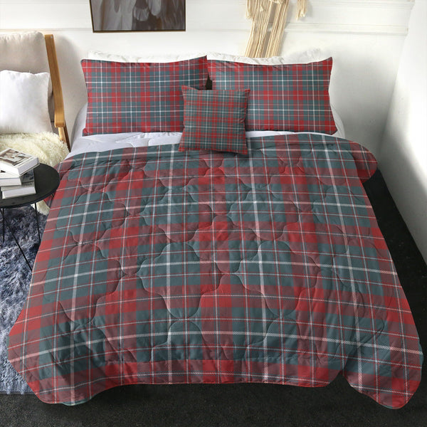 Frame Weathered Tartan Comforter