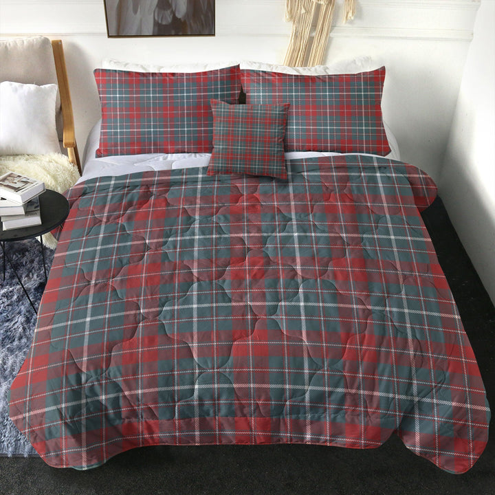 Frame Weathered Tartan Comforter