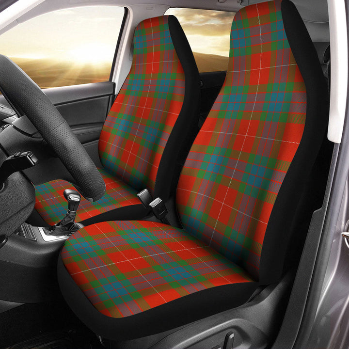 Fraser Ancient Clan Badge Tartan Car Seat Covers