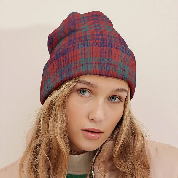 Fraser (Wilson 1820) Weathered Tartan Knitted Beanie