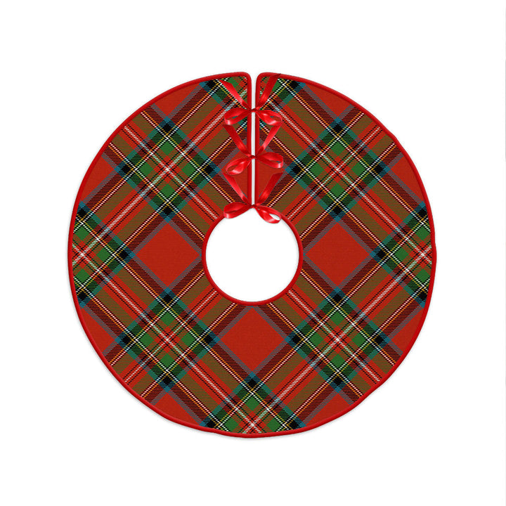 Fullarton Clan Badge Tartan Christmas Tree Skirt