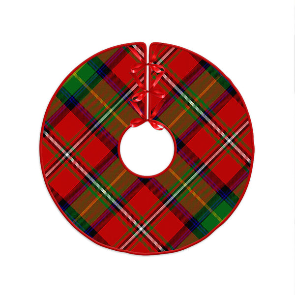 Fullerton Clan Badge Tartan Christmas Tree Skirt