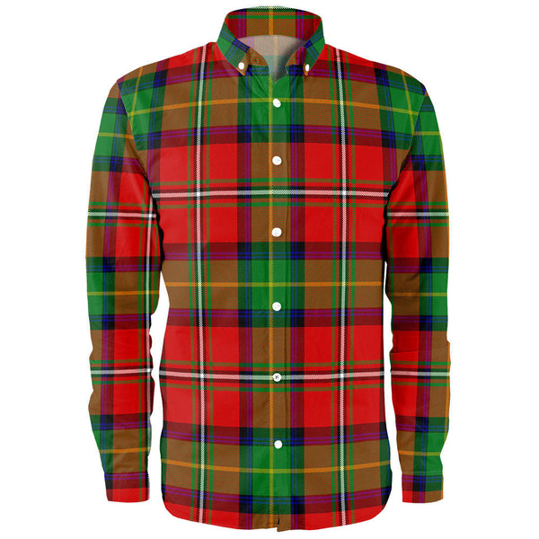 Fullerton Clan Badge Tartan Long Sleeve Shirt