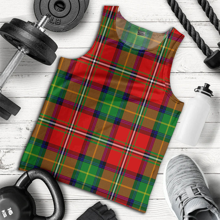 Fullerton Clan Badge Tartan Men Tank Top