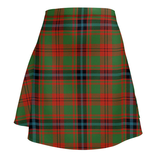 Fulton 1999 Ancient Clan Badge Tartan Flared Skirt