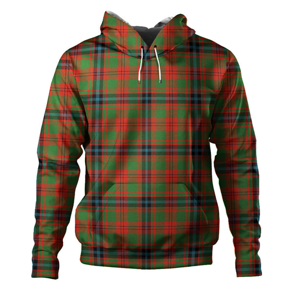 Fulton 1999 Ancient Clan Badge Tartan Hoodie