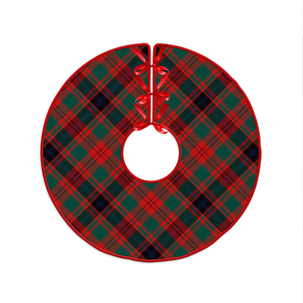 Fulton 1999 Modern Clan Badge Tartan Christmas Tree Skirt