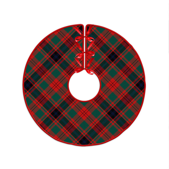 Fulton 1999 Modern Clan Badge Tartan Christmas Tree Skirt