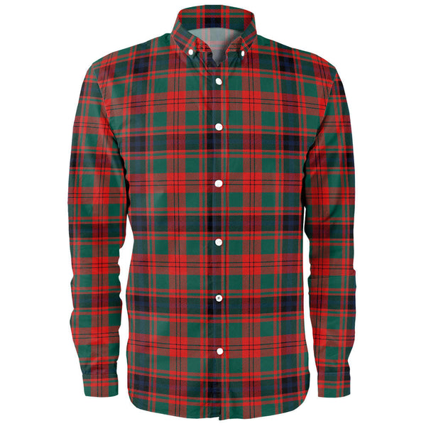 Fulton 1999 Modern Clan Badge Tartan Long Sleeve Shirt