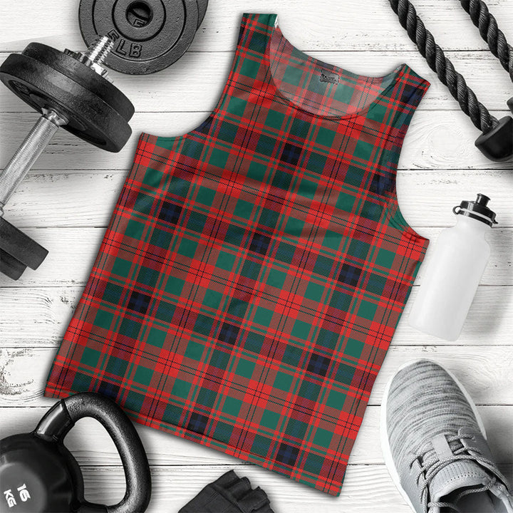 Fulton 1999 Modern Clan Badge Tartan Men Tank Top