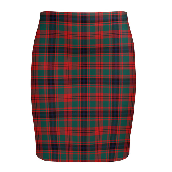 Fulton 1999 Modern Tartan Fitted Skirt