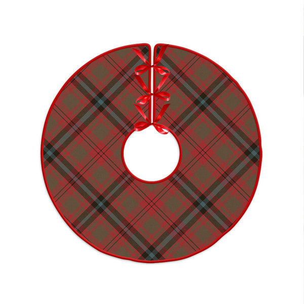 Fulton 1999 Weathered Clan Badge Tartan Christmas Tree Skirt