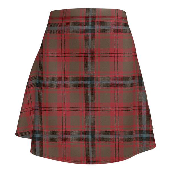 Fulton 1999 Weathered Clan Badge Tartan Flared Skirt