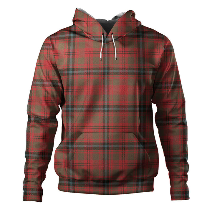 Fulton 1999 Weathered Clan Badge Tartan Hoodie