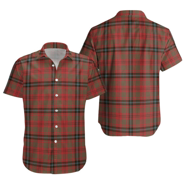 Fulton 1999 Weathered Clan Badge Tartan Short Sleeve Shirt