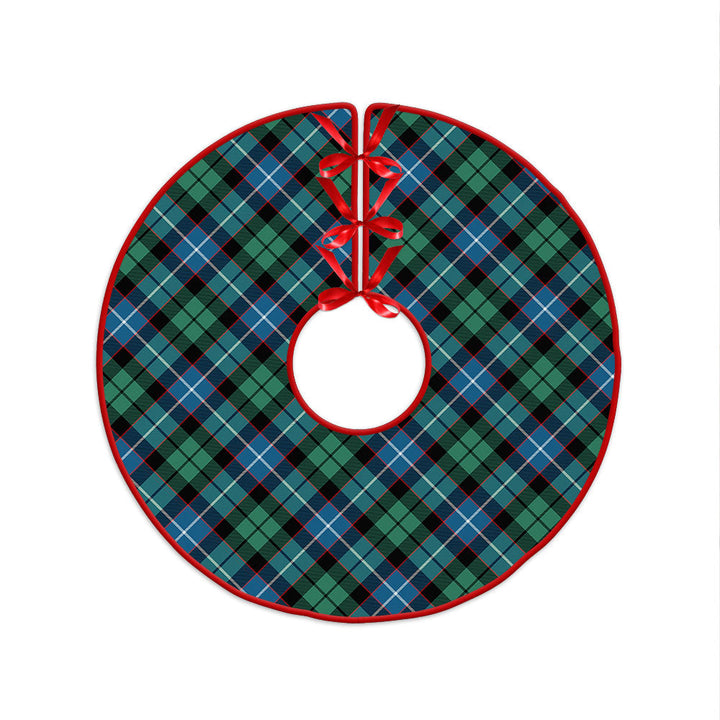 Galbraith Ancient Clan Badge Tartan Christmas Tree Skirt