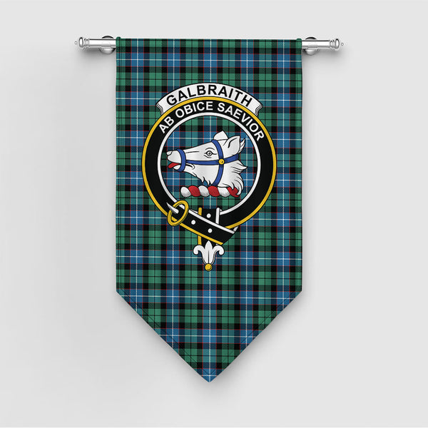 Galbraith Ancient Clan Badge Tartan Gonfalon