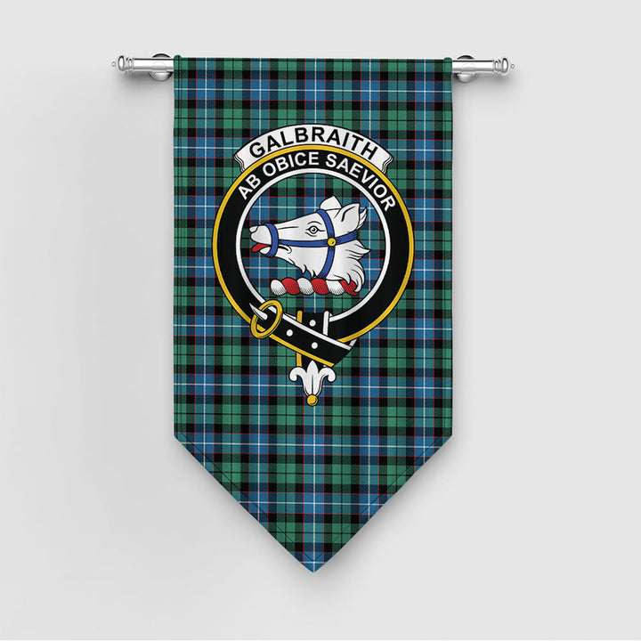 Galbraith Ancient Clan Badge Tartan Gonfalon
