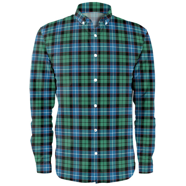 Galbraith Ancient Clan Badge Tartan Long Sleeve Shirt