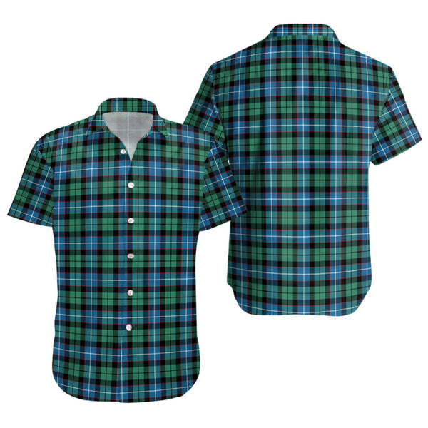 Galbraith Ancient Clan Badge Tartan Short Sleeve Shirt