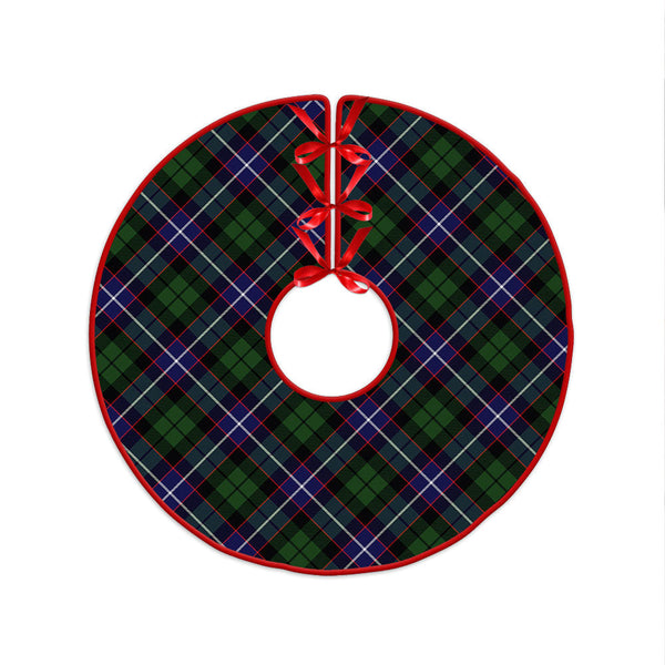 Galbraith Modern Clan Badge Tartan Christmas Tree Skirt