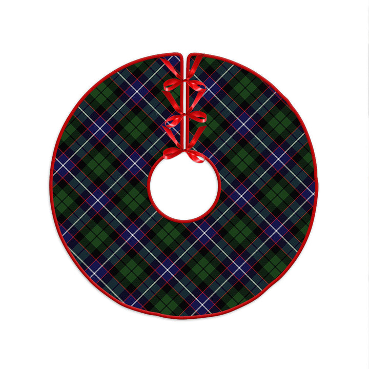 Galbraith Modern Clan Badge Tartan Christmas Tree Skirt