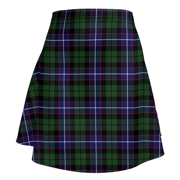 Galbraith Modern Clan Badge Tartan Flared Skirt