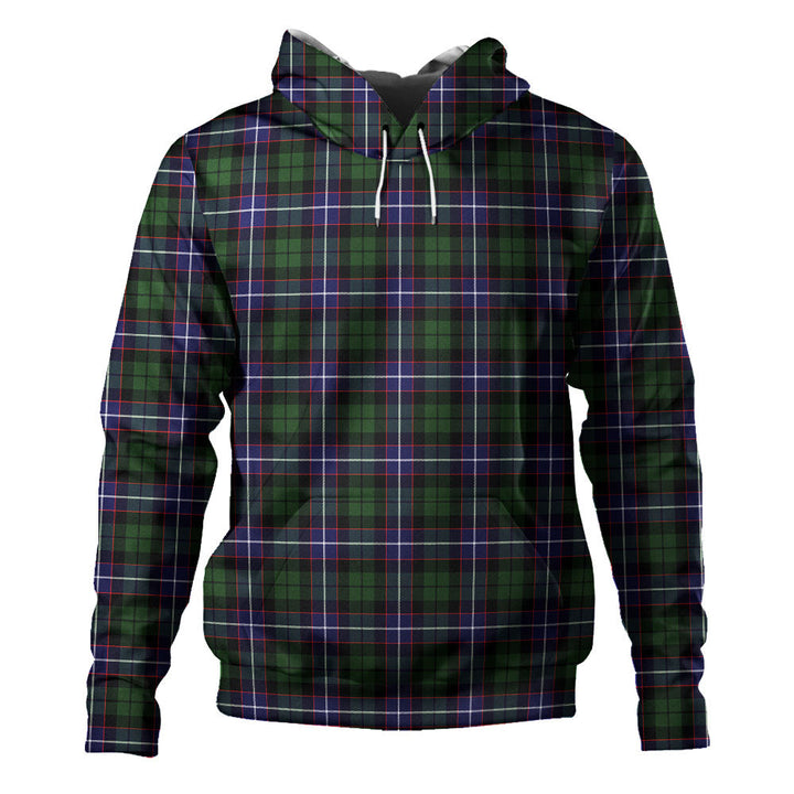 Galbraith Modern Clan Badge Tartan Hoodie