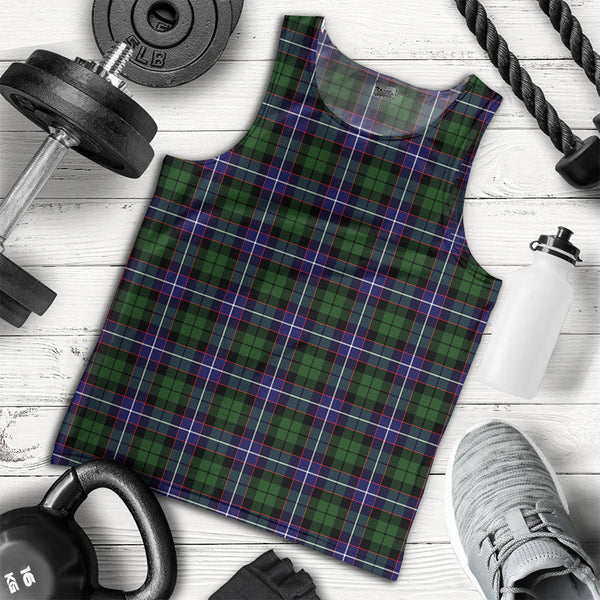 Galbraith Modern Clan Badge Tartan Men Tank Top