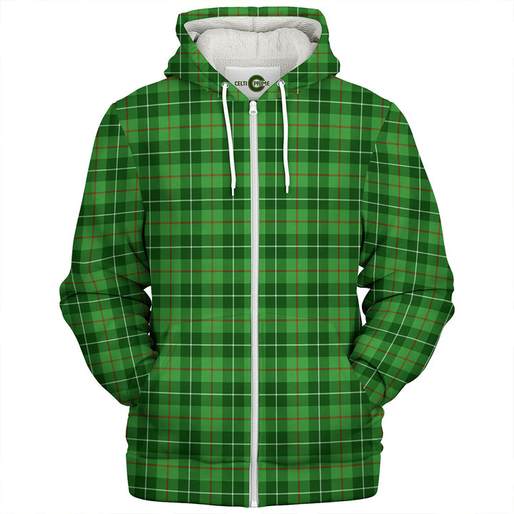Galloway District Clan Badge Tartan Sherpa Hoodie