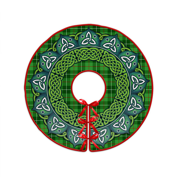 Galloway District Clan Badge Tartan Christmas Tree Skirt Heritage Holiday Decor