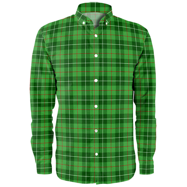 Galloway District Clan Badge Tartan Long Sleeve Shirt