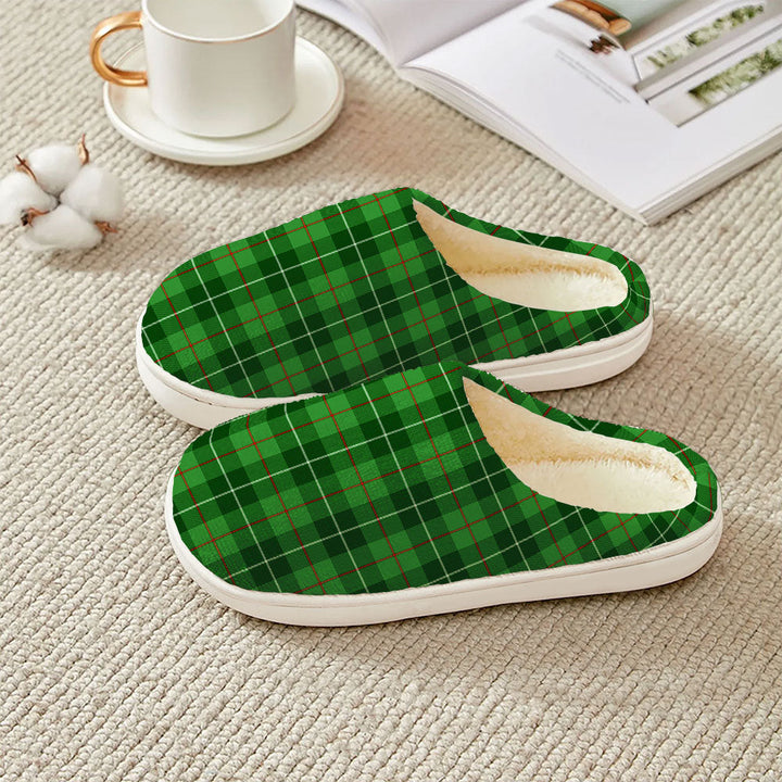 Galloway District Clan Badge Tartan Plush Slipper