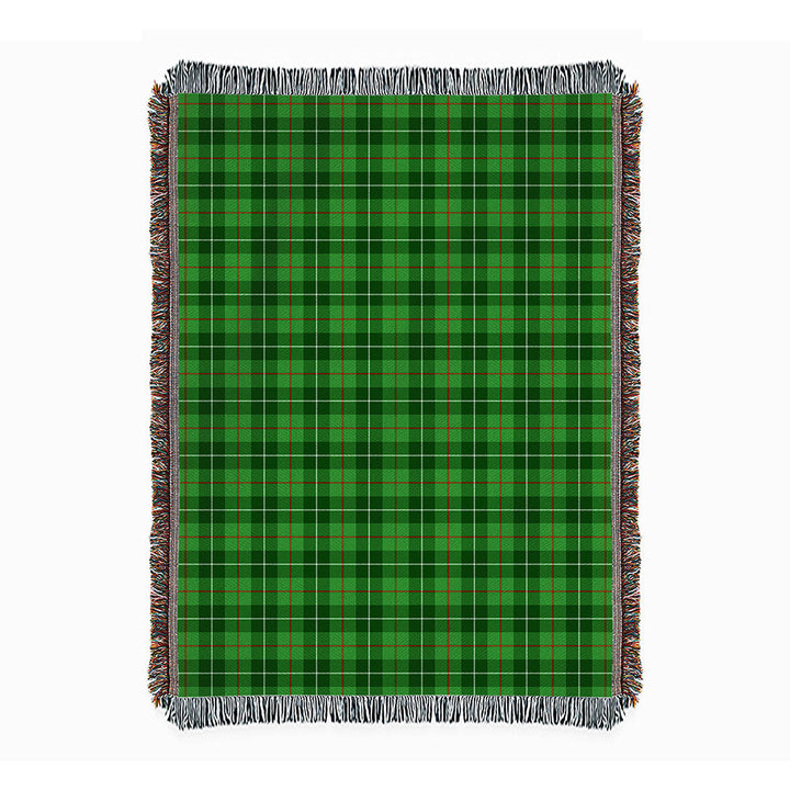 Galloway District Clan Badge Tartan Woven Blanket