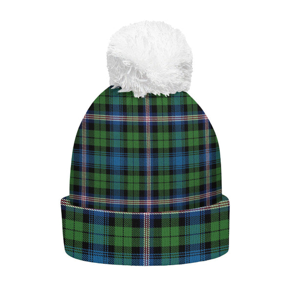 Gammell Ancient Clan Badge Tartan Bobble Beanie Hat