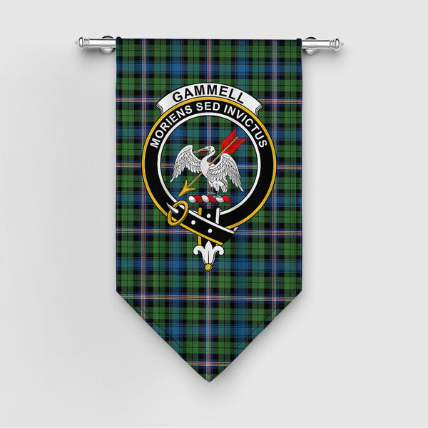 Gammell Ancient Clan Badge Tartan Gonfalon