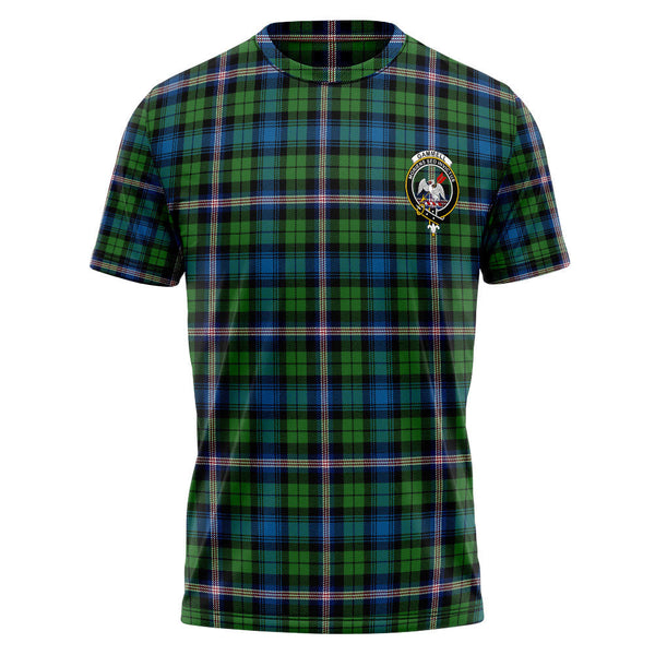 Gammell Ancient Clan Badge Tartan T-Shirt
