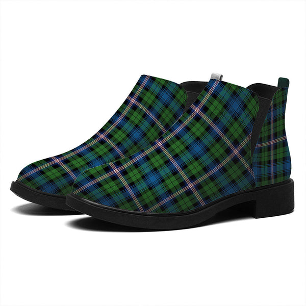 Gammell Ancient Tartan Flat Ankle Boots