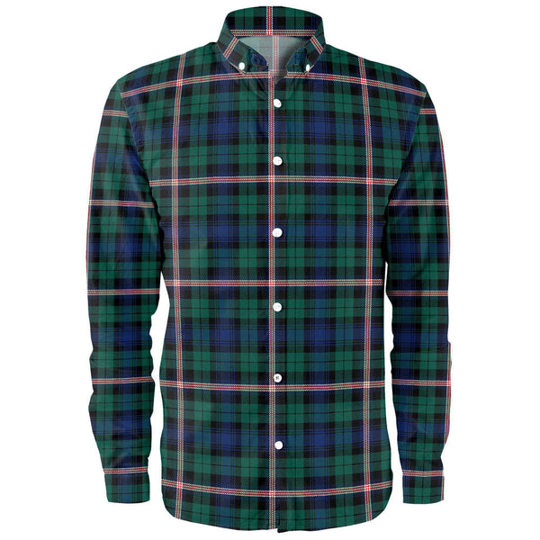 Gammell Modern Clan Badge Tartan Long Sleeve Shirt