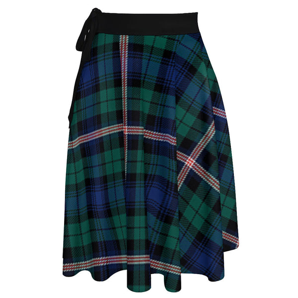 Gammell Modern Tartan Wrap Skirt