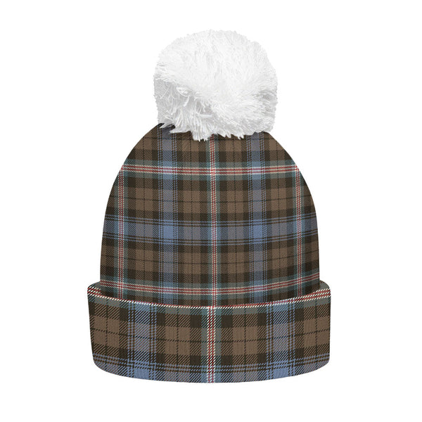 Gammell Weathered Clan Badge Tartan Bobble Beanie Hat