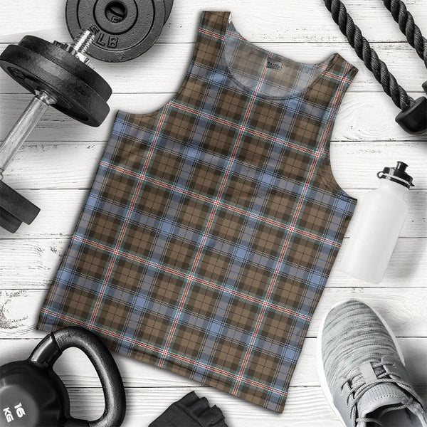 Gammell Weathered Clan Badge Tartan Men Tank Top