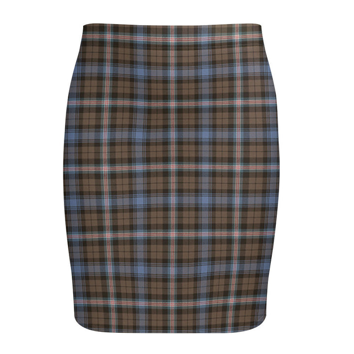 Gammell Weathered Tartan Fitted Skirt