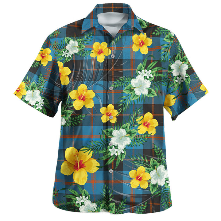Garden Clan Badge Tartan Hawaiian Shirt Summer Vibes Style