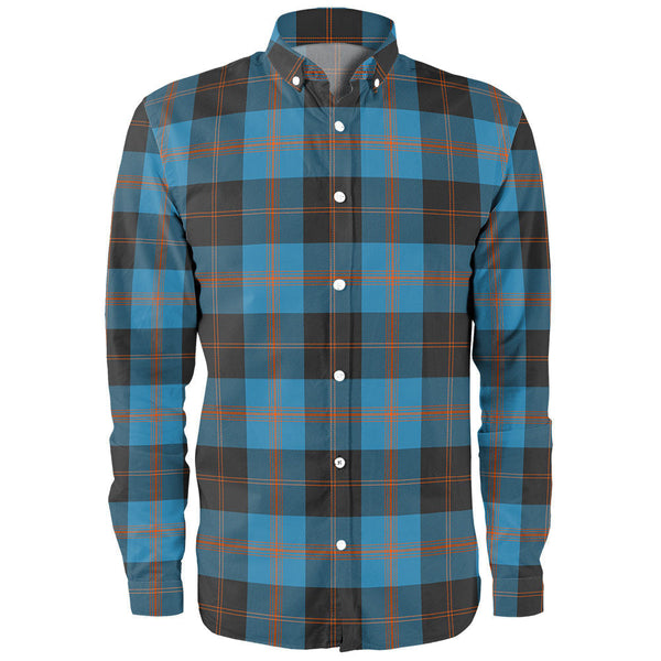 Garden Clan Badge Tartan Long Sleeve Shirt