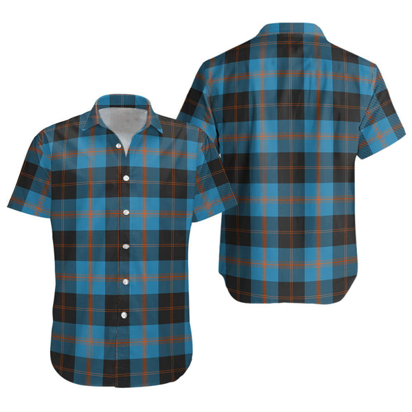 Garden Clan Badge Tartan Short Sleeve Shirt