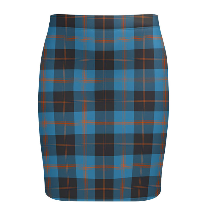 Garden Tartan Fitted Skirt