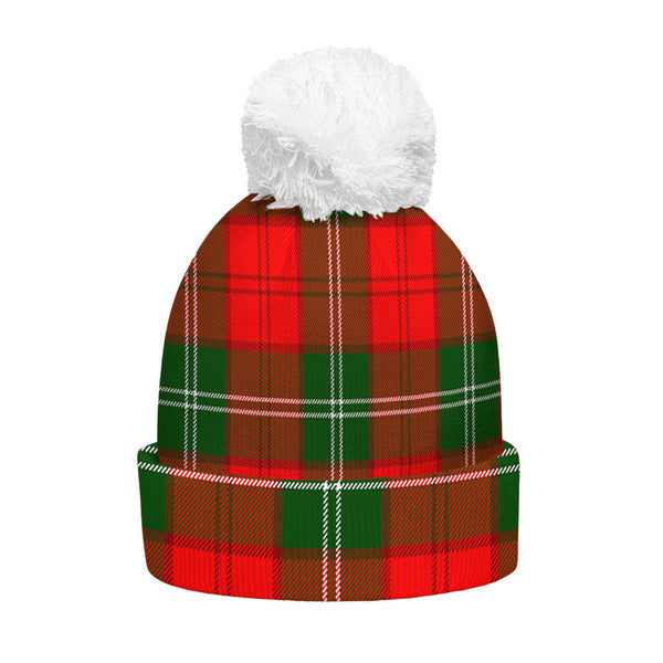 Gartshore Clan Badge Tartan Bobble Beanie Hat